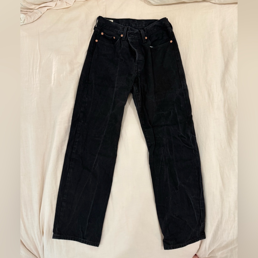 Levi's 501 ‘90s Black Straight Leg Women’s Jeans